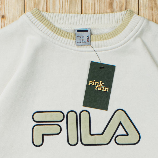 (XL) Vintage FILA Embroidered Sweatshirt