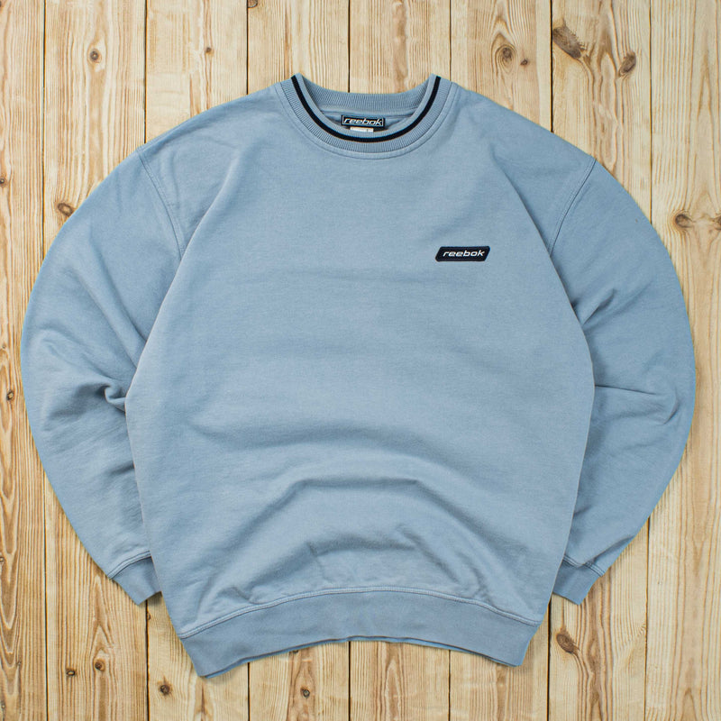 (S/M) Vintage Reebok Essential Embroidered Sweatshirt