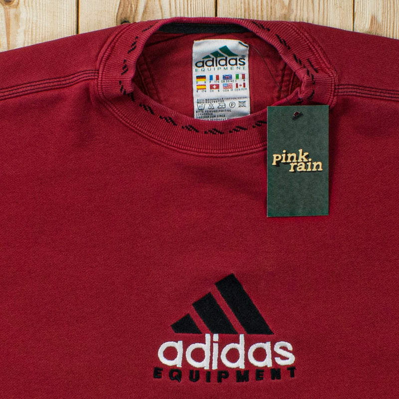 (M) Vintage Adidas Equipment Embroidered Sweatshirt