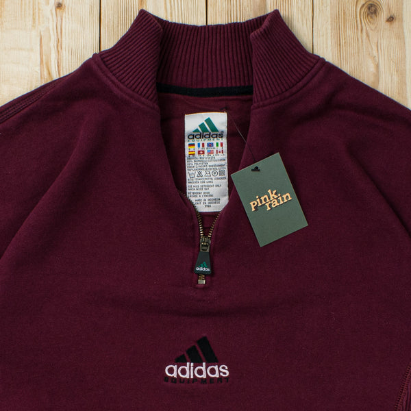 (L) Vintage Adidas Equipment Embroidered Quarter-Zip