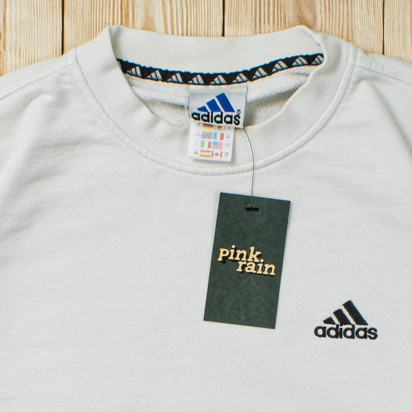 (L) Vintage Adidas Essential Embroidered Sweatshirt