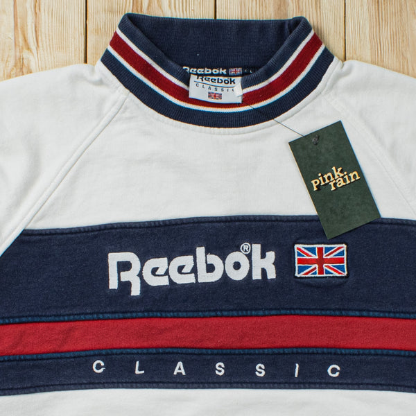 (S) Vintage Reebok Classic Embroidered Sweatshirt