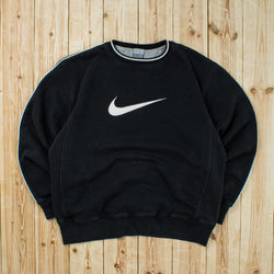 (M) Vintage Nike Swoosh Embroidered Sweatshirt