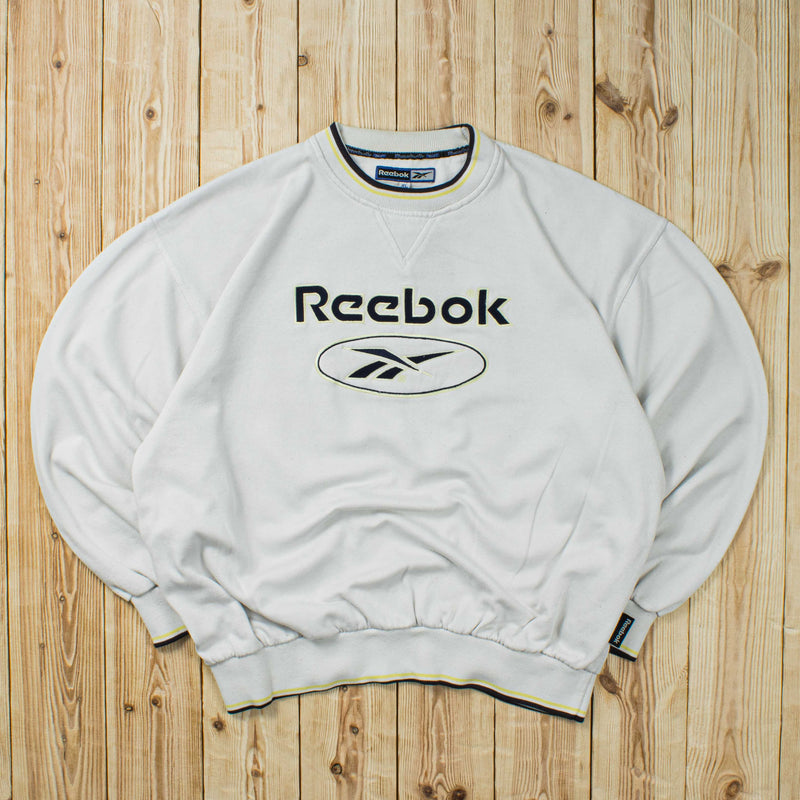 (L) Vintage Reebok Embroidered Sweatshirt