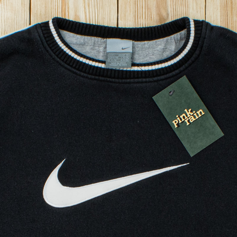 (M) Vintage Nike Swoosh Embroidered Sweatshirt