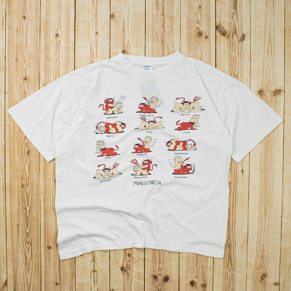 (M) Vintage Kamasutra Angel Devil Mallorca T-Shirt