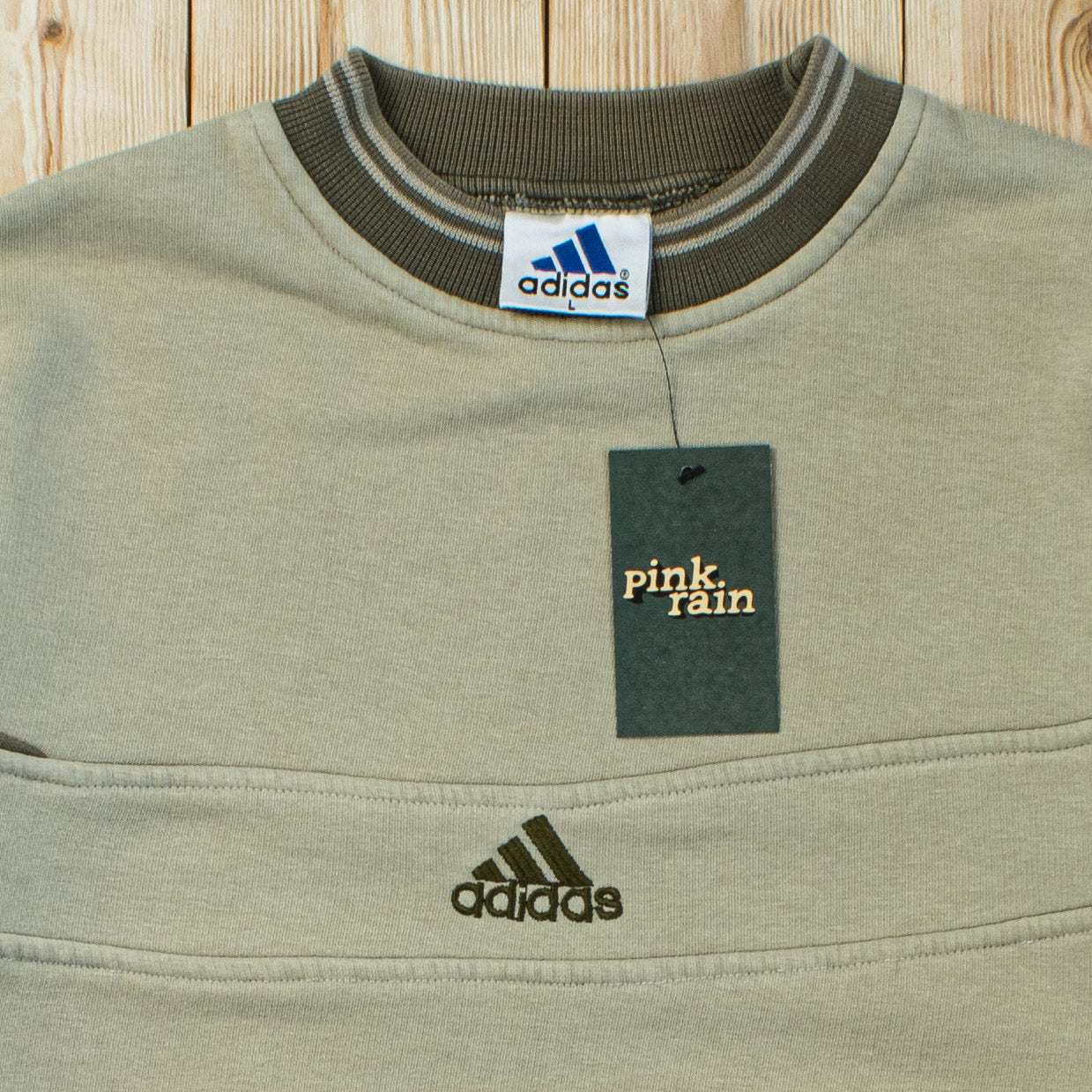 (L) Vintage Adidas Embroidered Sweatshirt