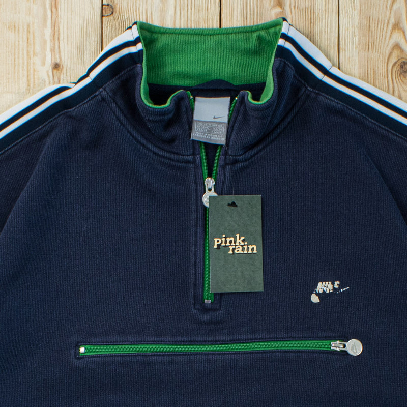 (L) Vintage Nike Quarter-Zip Sweatshirt