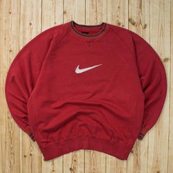 (XL) Vintage Nike Swoosh Embroidered Sweatshirt