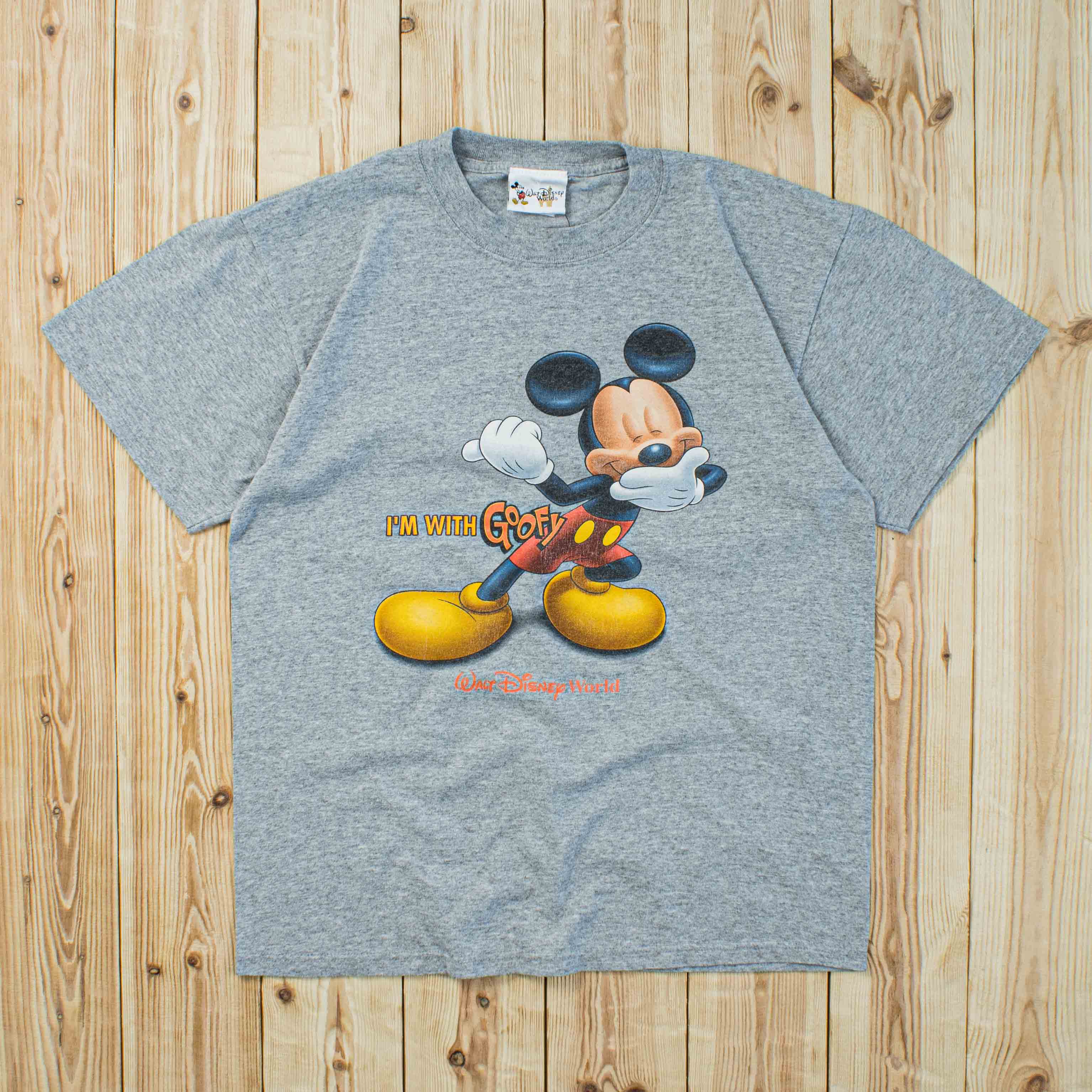 (M) Vintage "I'm With Goofy" Mickey T-Shirt