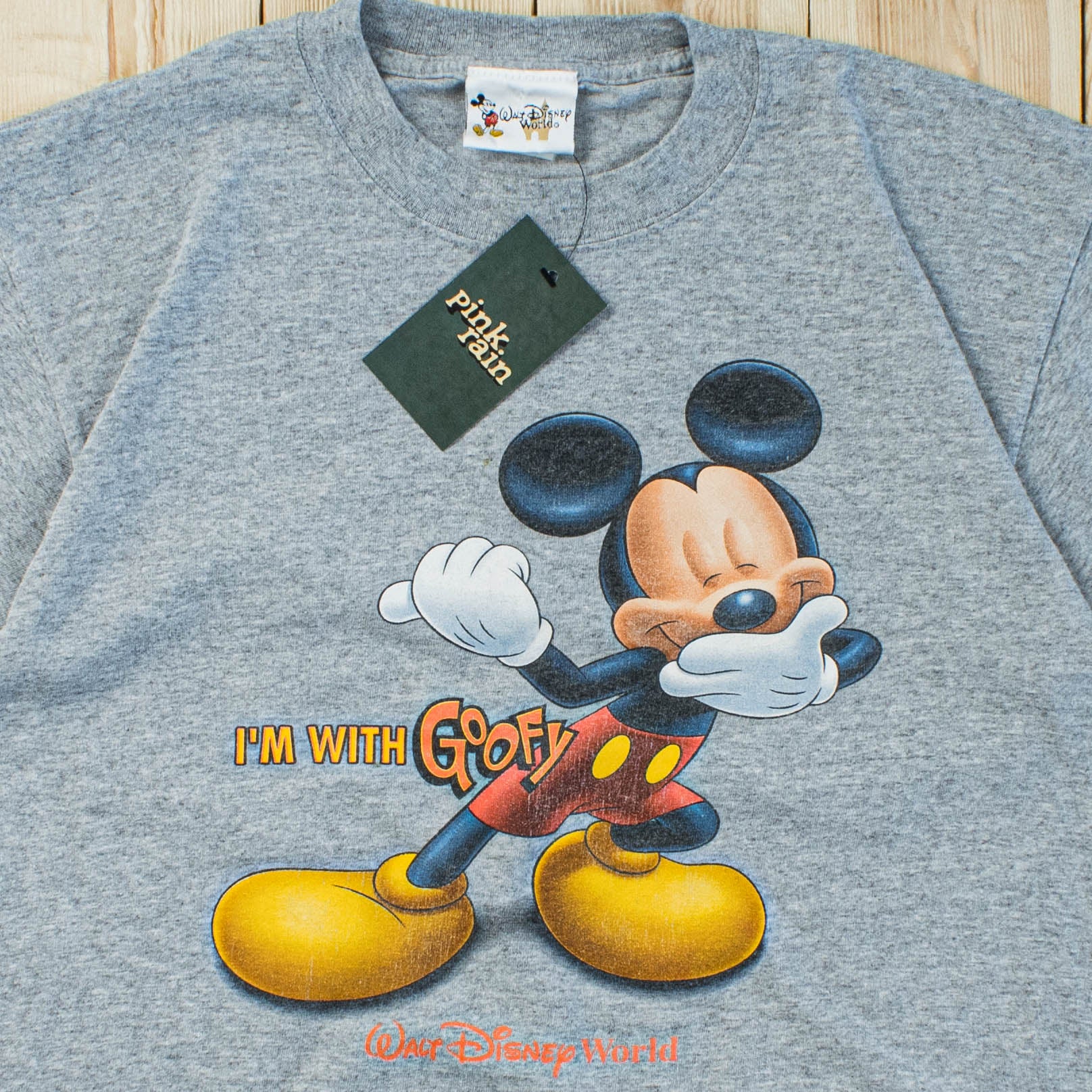 (M) Vintage "I'm With Goofy" Mickey T-Shirt