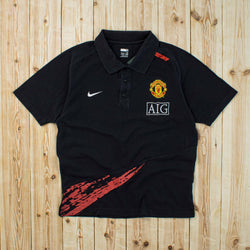 (S) 2007 Nike Manchester United Polo Shirt