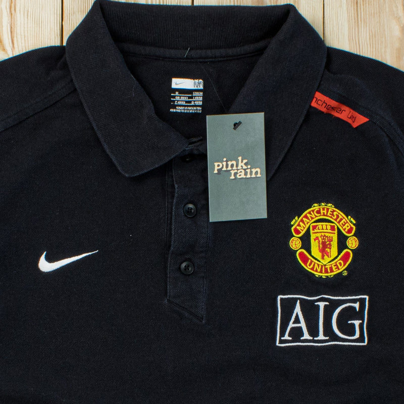 (S) 2007 Nike Manchester United Polo Shirt