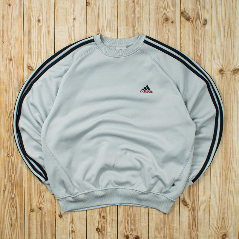 (M) Vintage Adidas Essential Embroidered Sweatshirt
