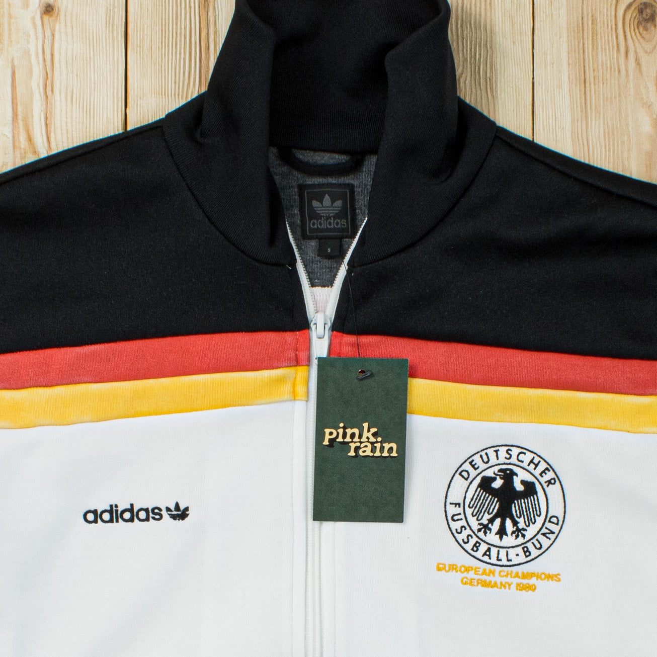 (S) 2006 Adidas Germany Euro Champions Full-Zip Sweatshirt