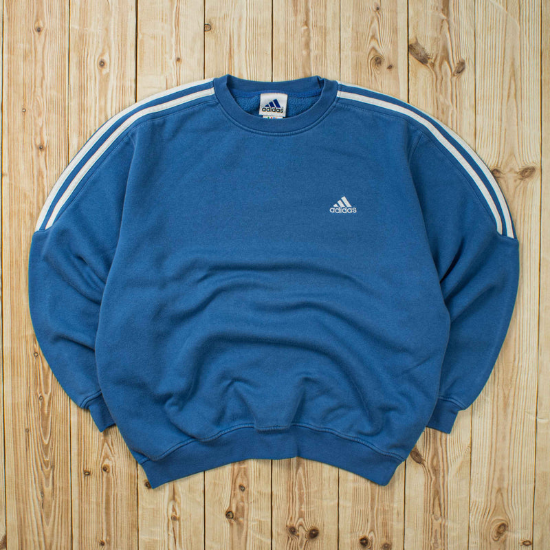(M) Vintage Adidas Essential Embroidered Sweatshirt