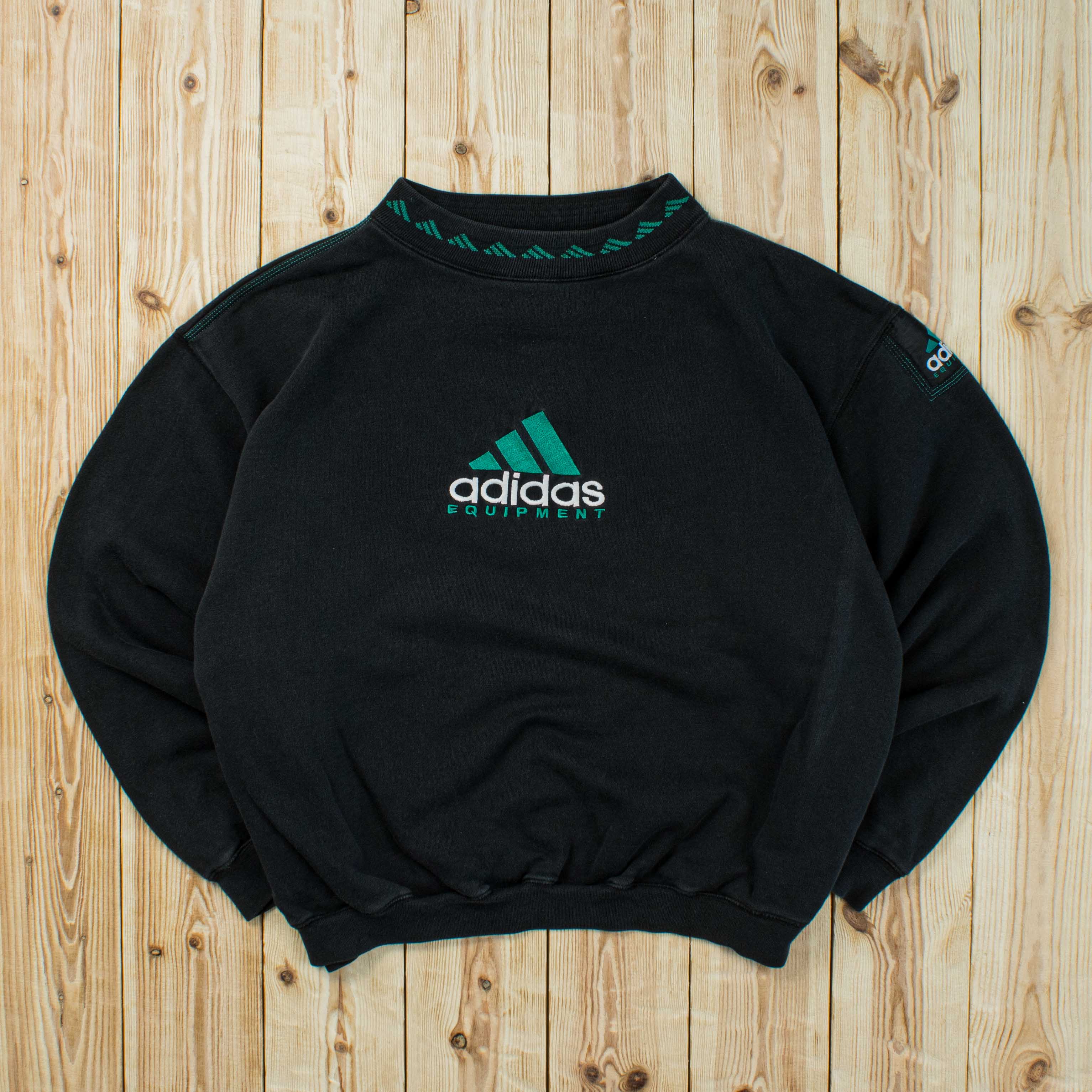 (M) Vintage Adidas Equipment Embroidered Sweatshirt