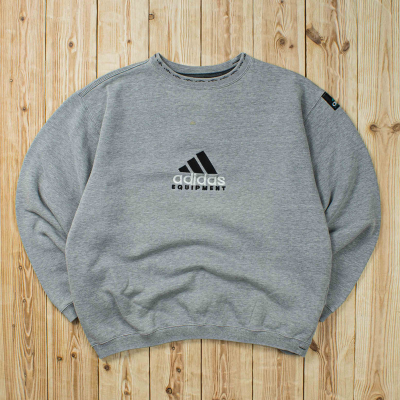 (M) Vintage Adidas Equipment Embroidered Sweatshirt