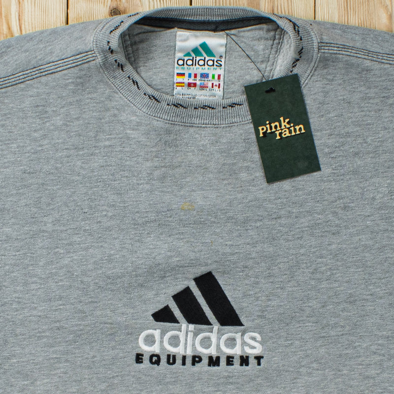 (M) Vintage Adidas Equipment Embroidered Sweatshirt