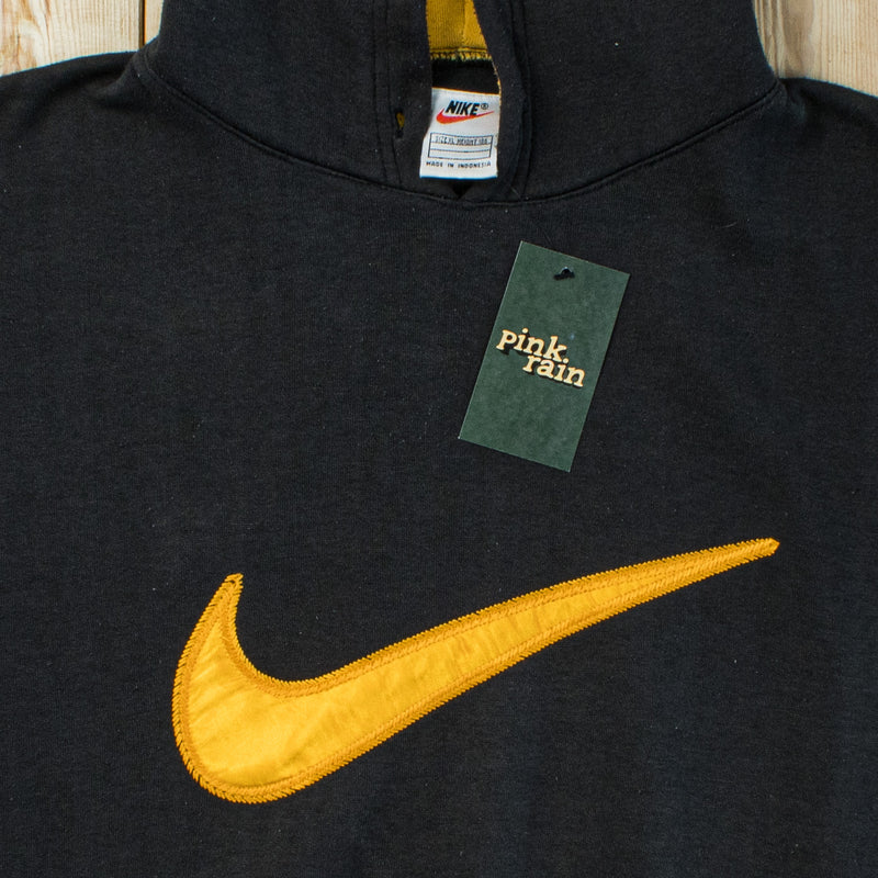 (L) Vintage Nike Swoosh Embroidered Hoodie
