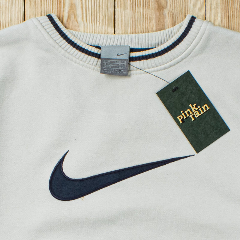 (M) Vintage Nike Swoosh Embroidered Sweatshirt