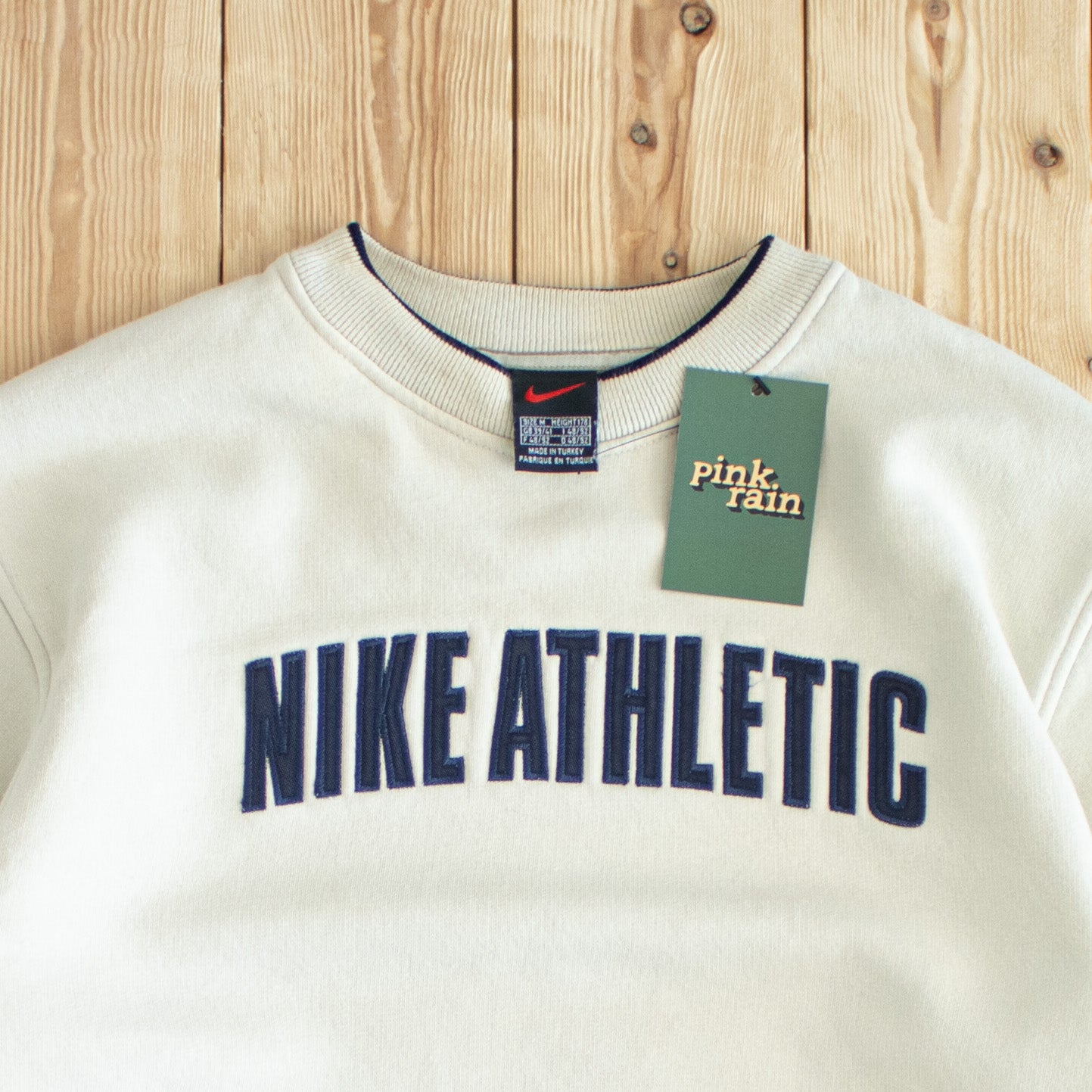 (S/M) Vintage Nike Athletic Embroidered Sweatshirt