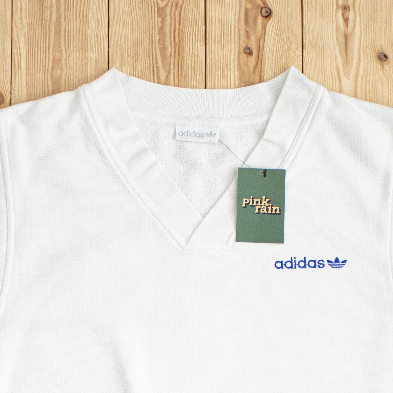 (L/XL) Vintage Adidas Embroidered Vest