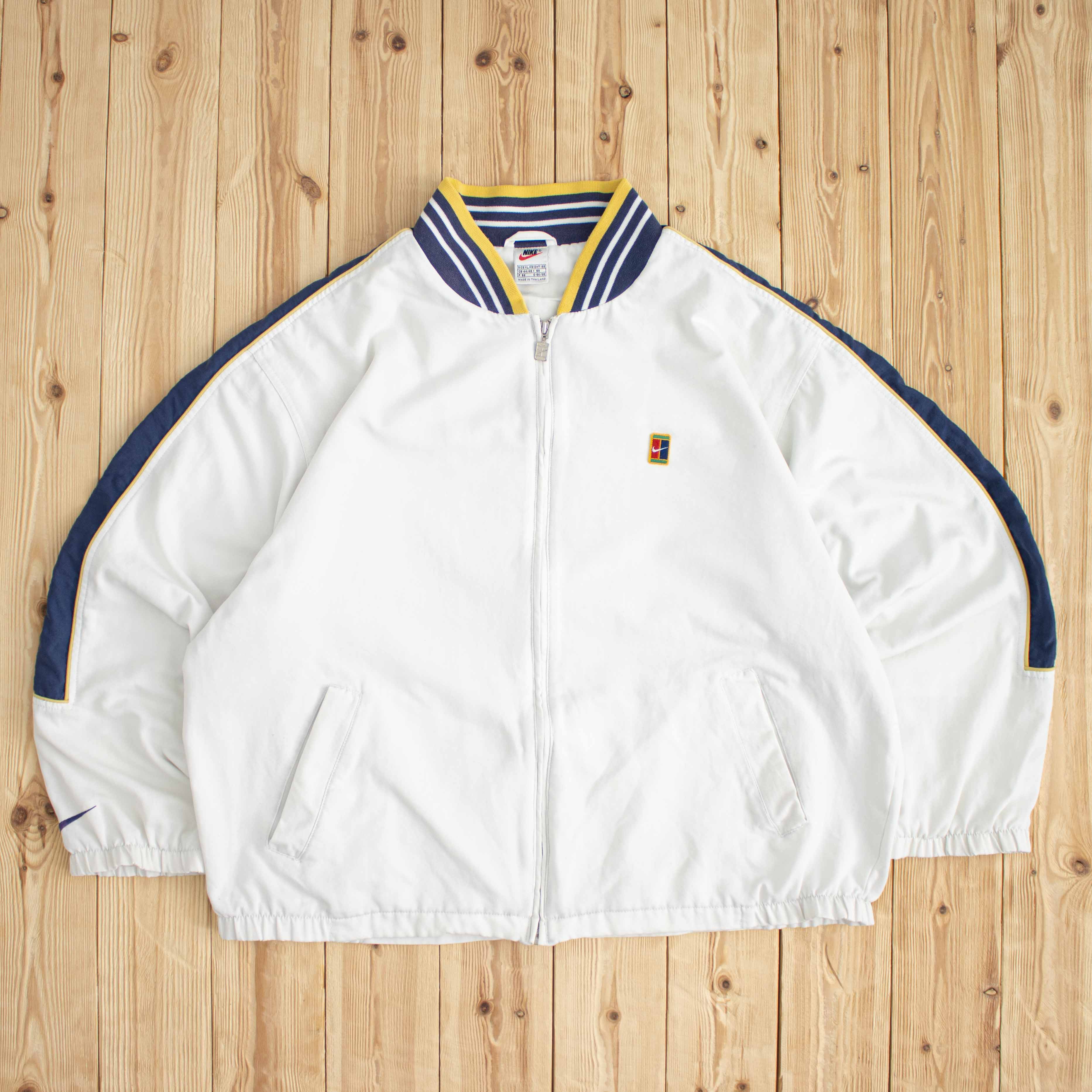 (XL) Vintage Nike Embroidered Jacket