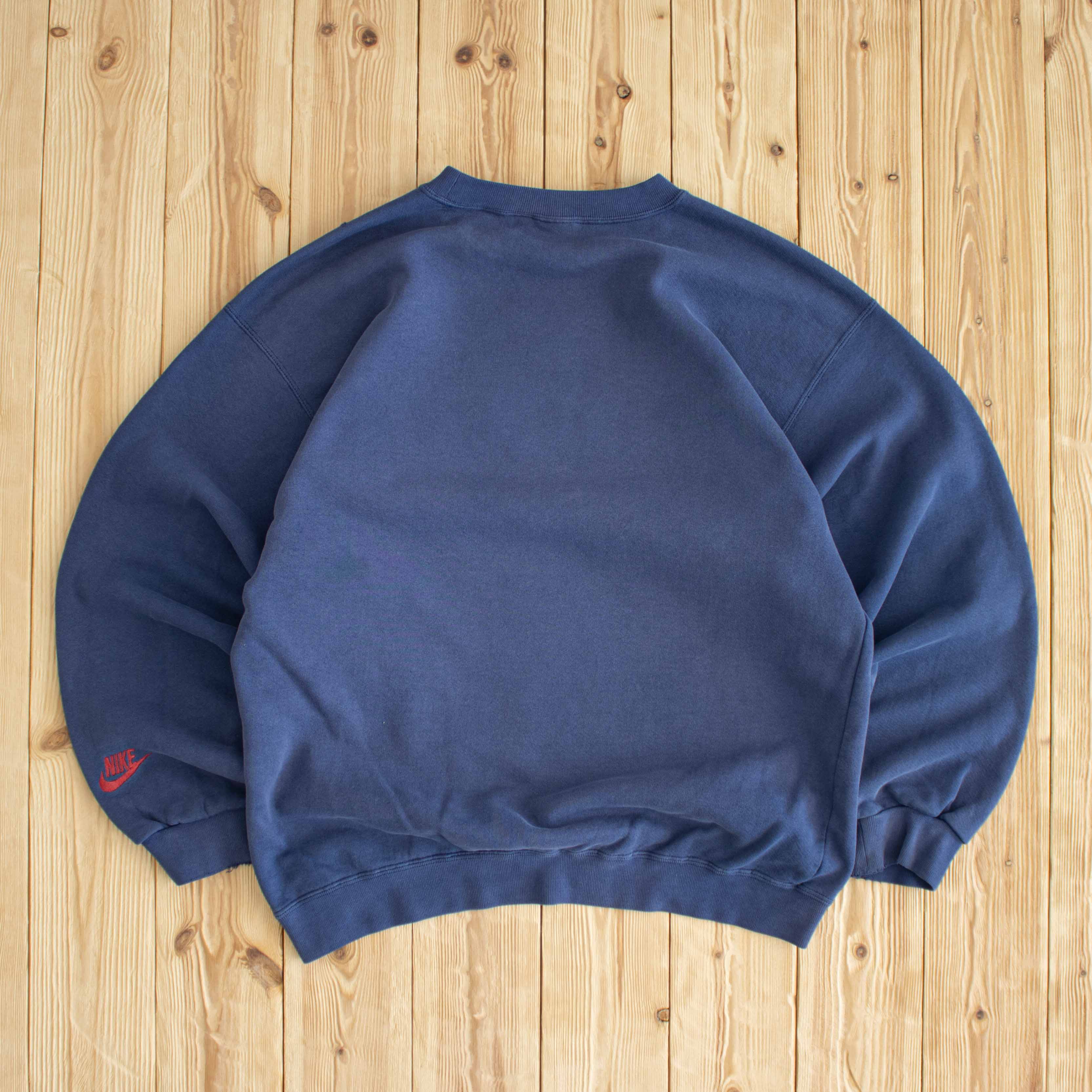 (M/L) Vintage Nike Autentic Sport Embroidered Sweatshirt