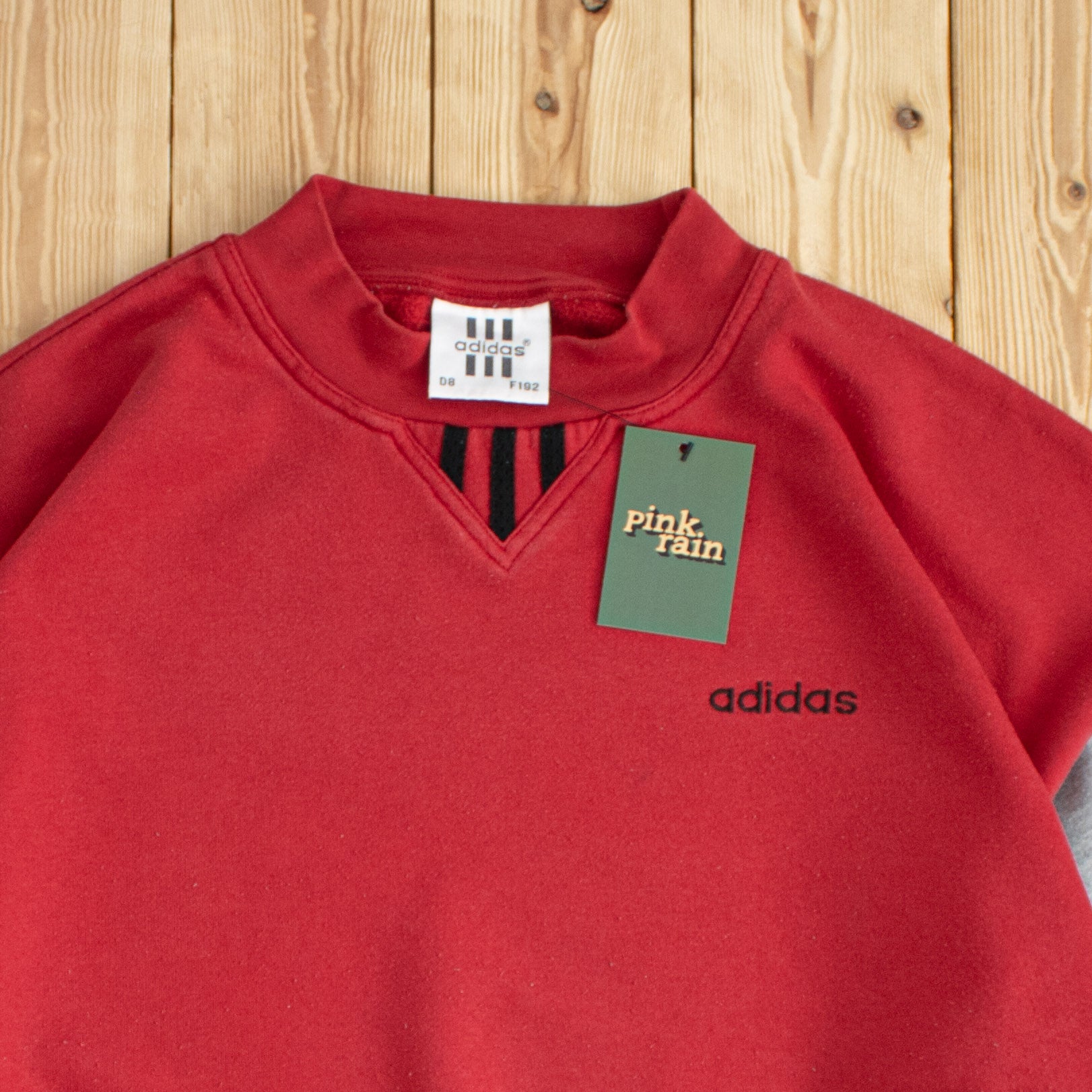 (L/XL) Vintage Adidas Embroidered Sweatshirt