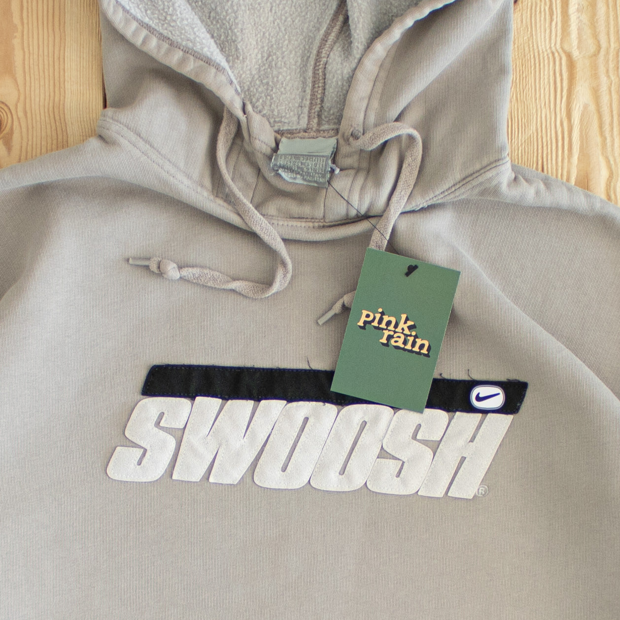 (L) Vintage Nike Swoosh Embroidered Sweatshirt
