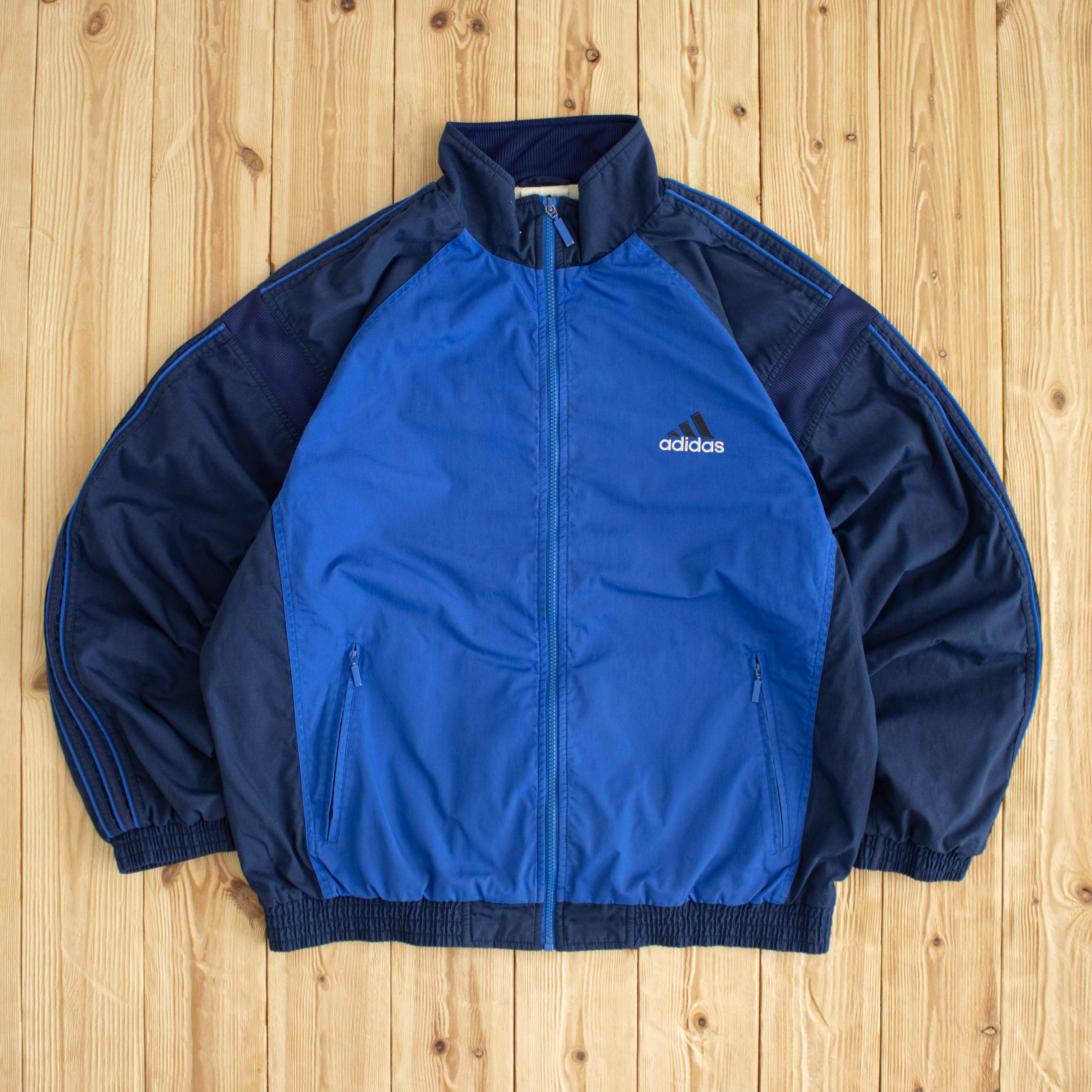 (L) Vintage Adidas Logo Embroidered Jacket