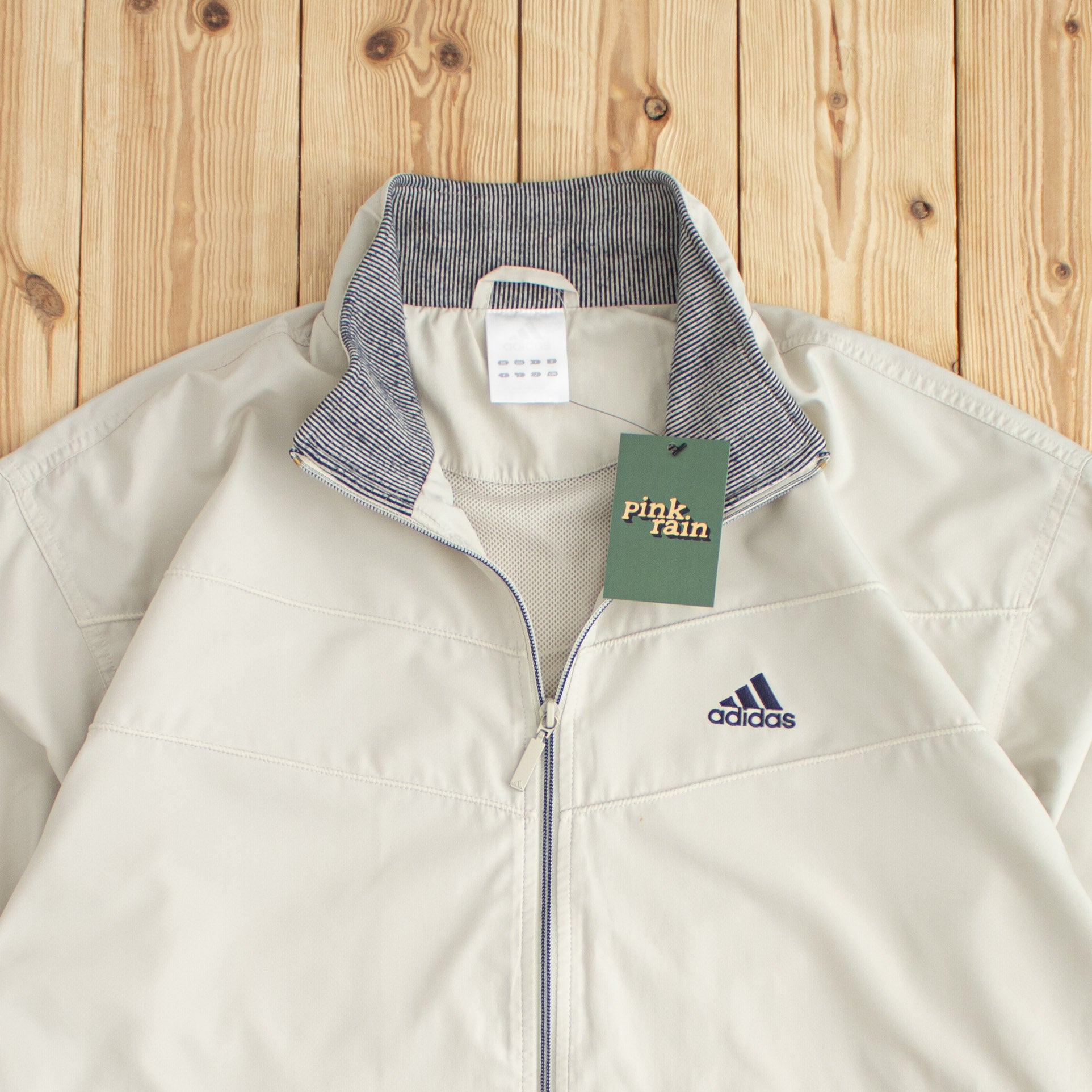 (L/XL) Vintage Adidas Embroidered Jacket