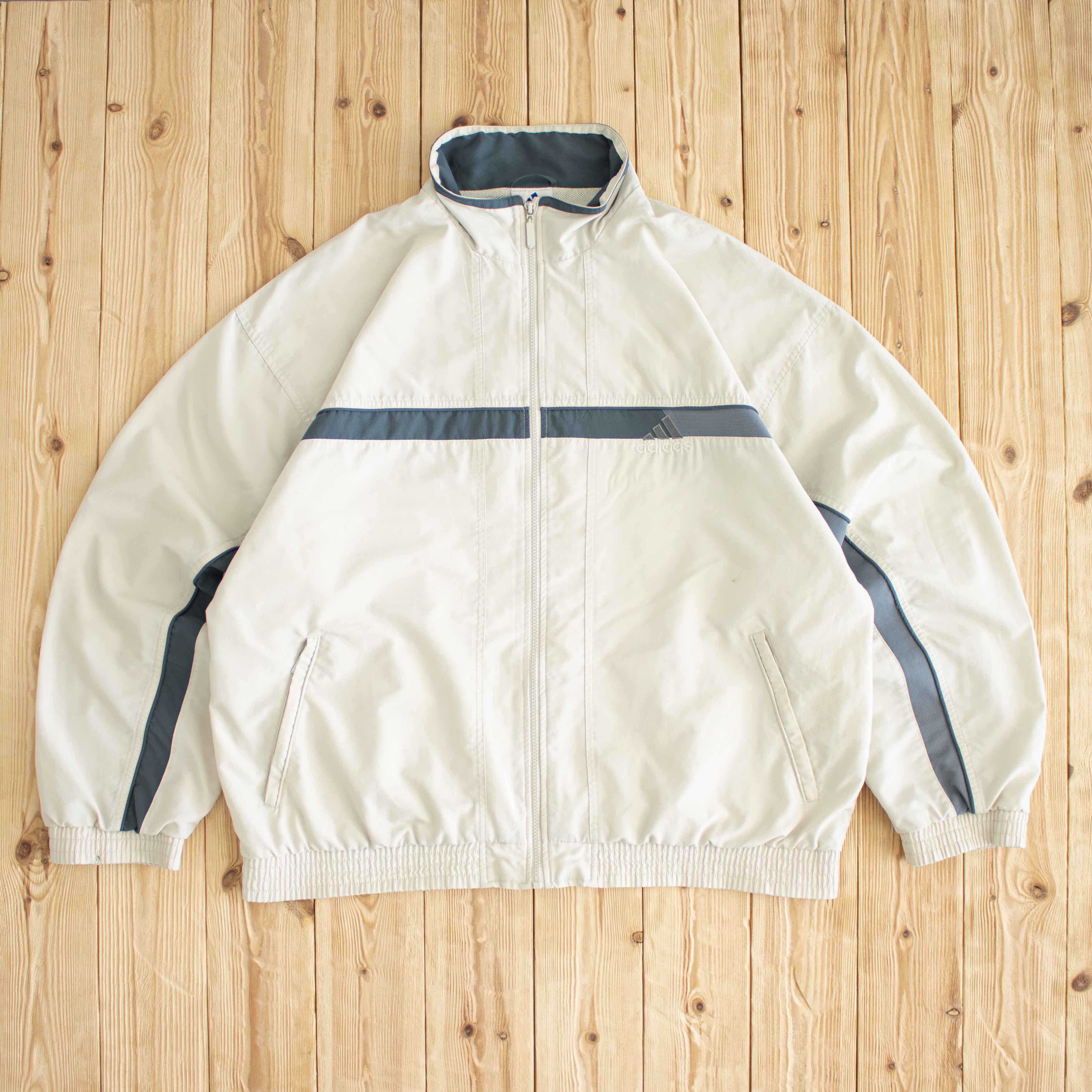 (XL) Vintage Adidas Embroidered Jacket