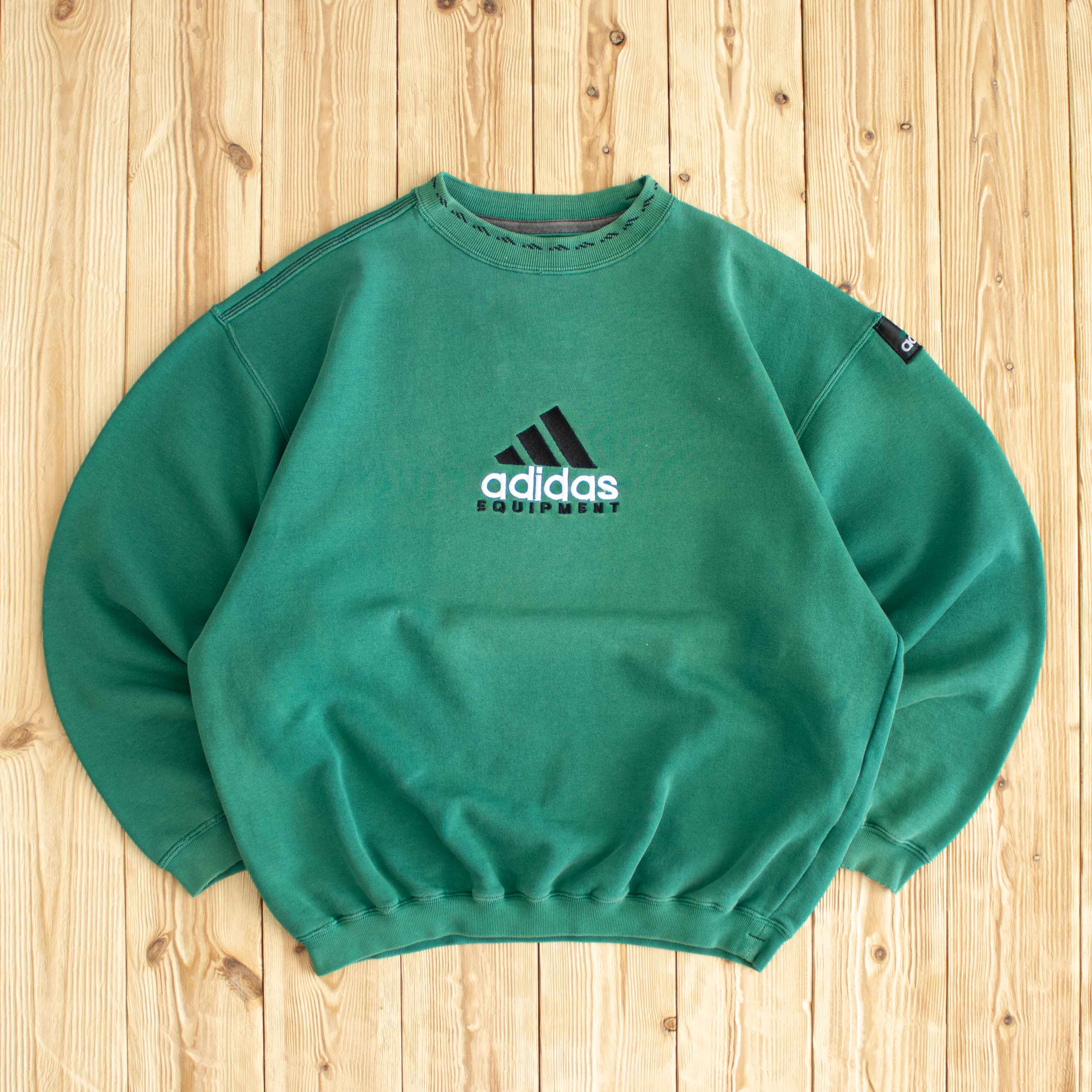 (M) Vintage Adidas Equipment Embroidered Sweatshirt