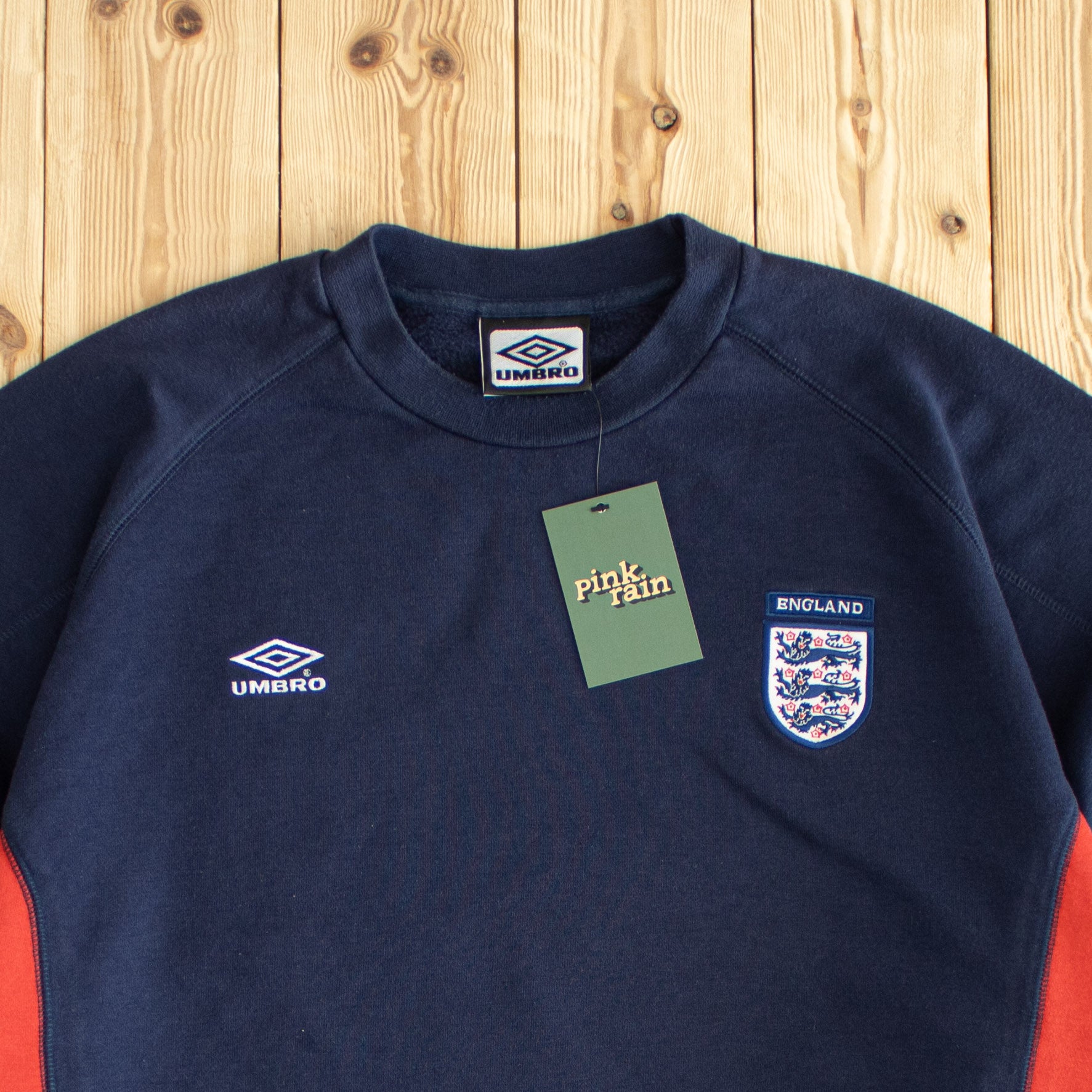 (M) Vintage Umbro England Embroidered Sweatshirt