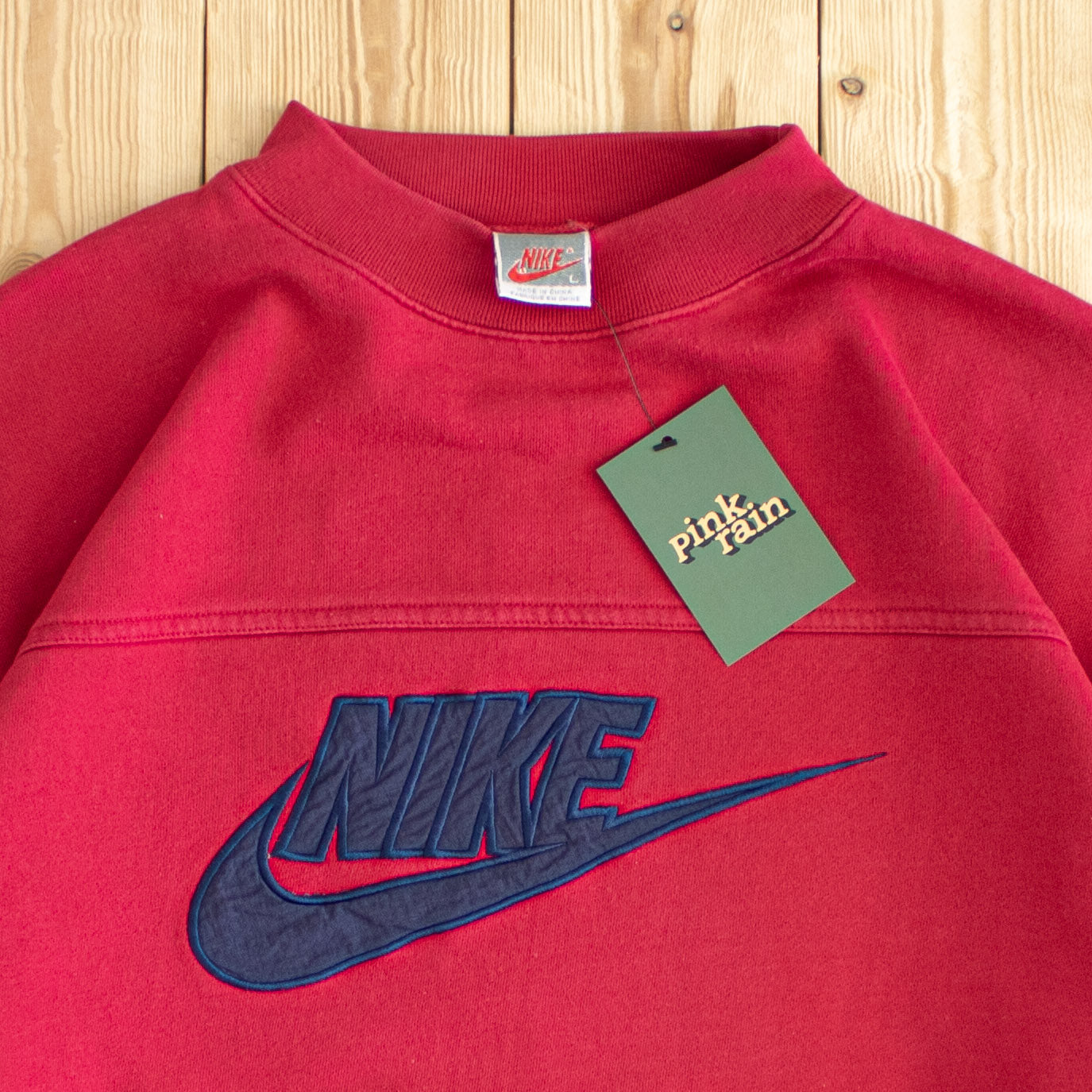 (M) Vintage Nike Logo Embroidered Sweatshirt