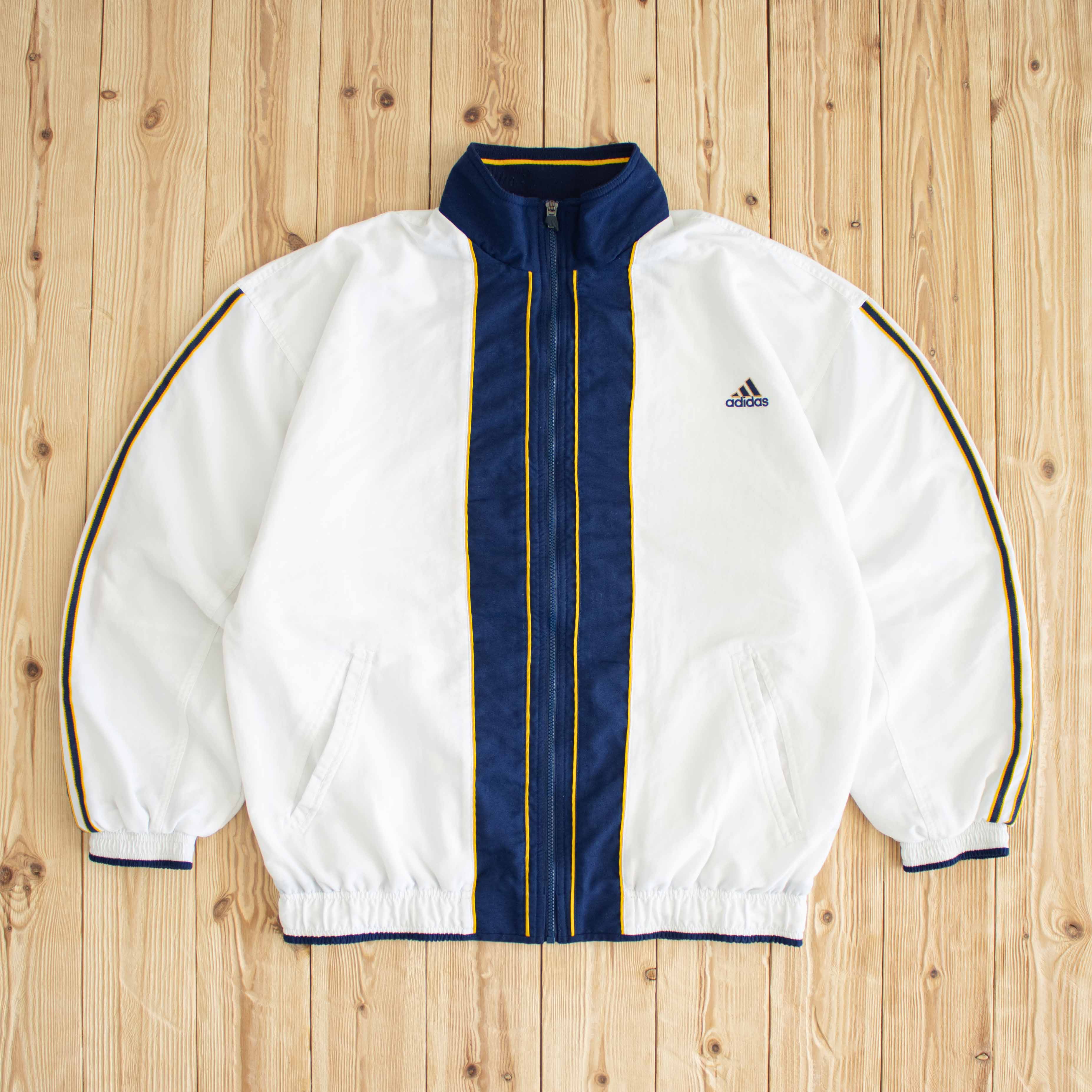 (L) Vintage Adidas Essential Embroidered Jacket