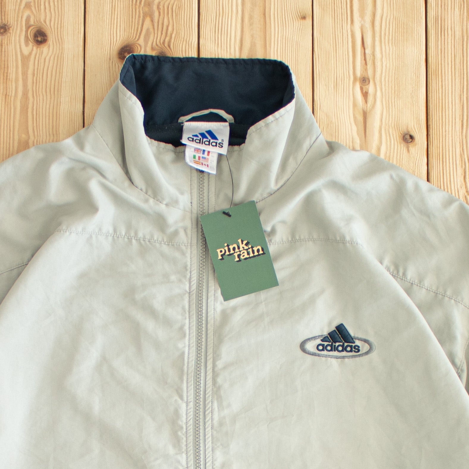 (XL) Vintage Adidas Essential Embroidered Jacket