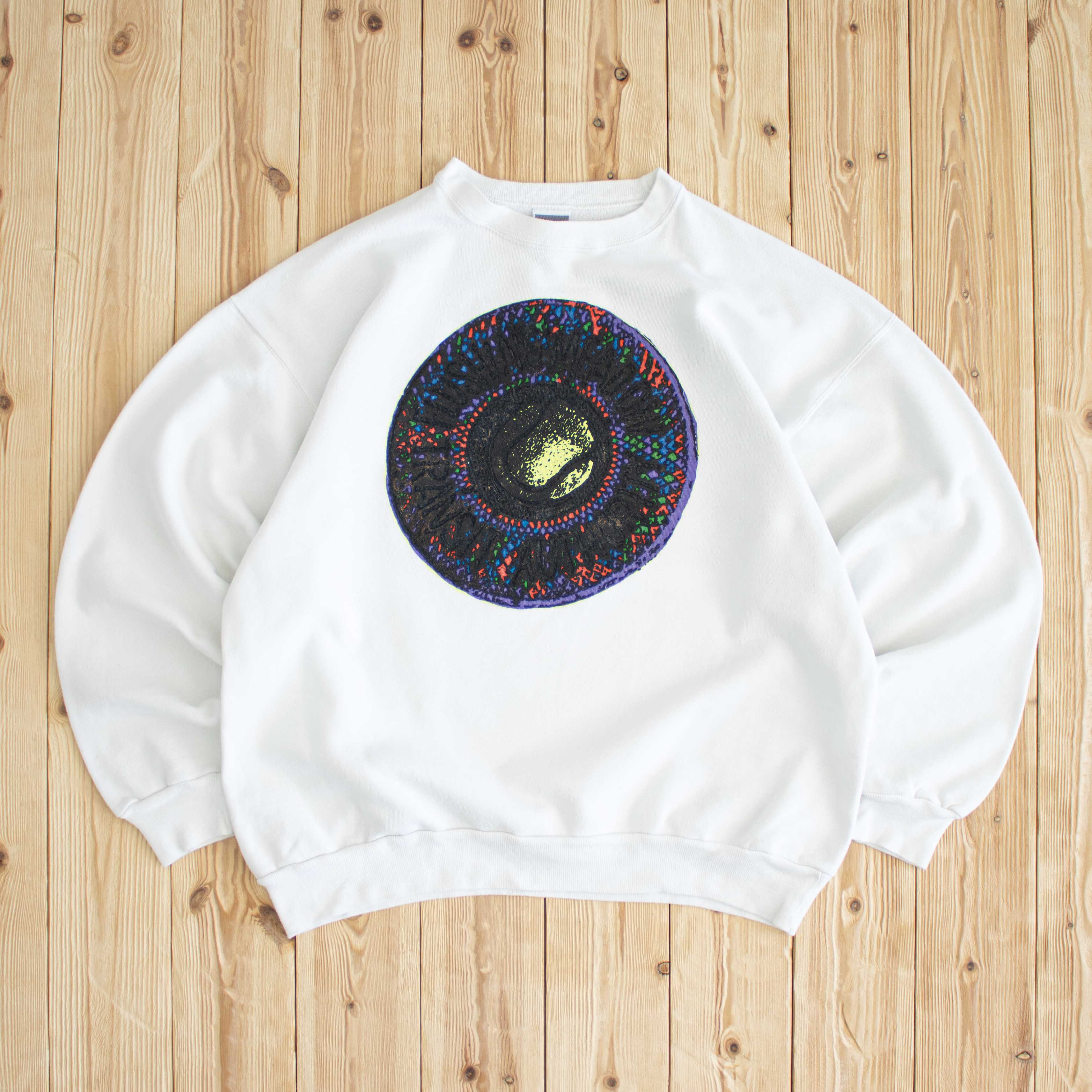 (M) Vintage Nike Tennis Flushing Meadow Embossed Sweatshirt