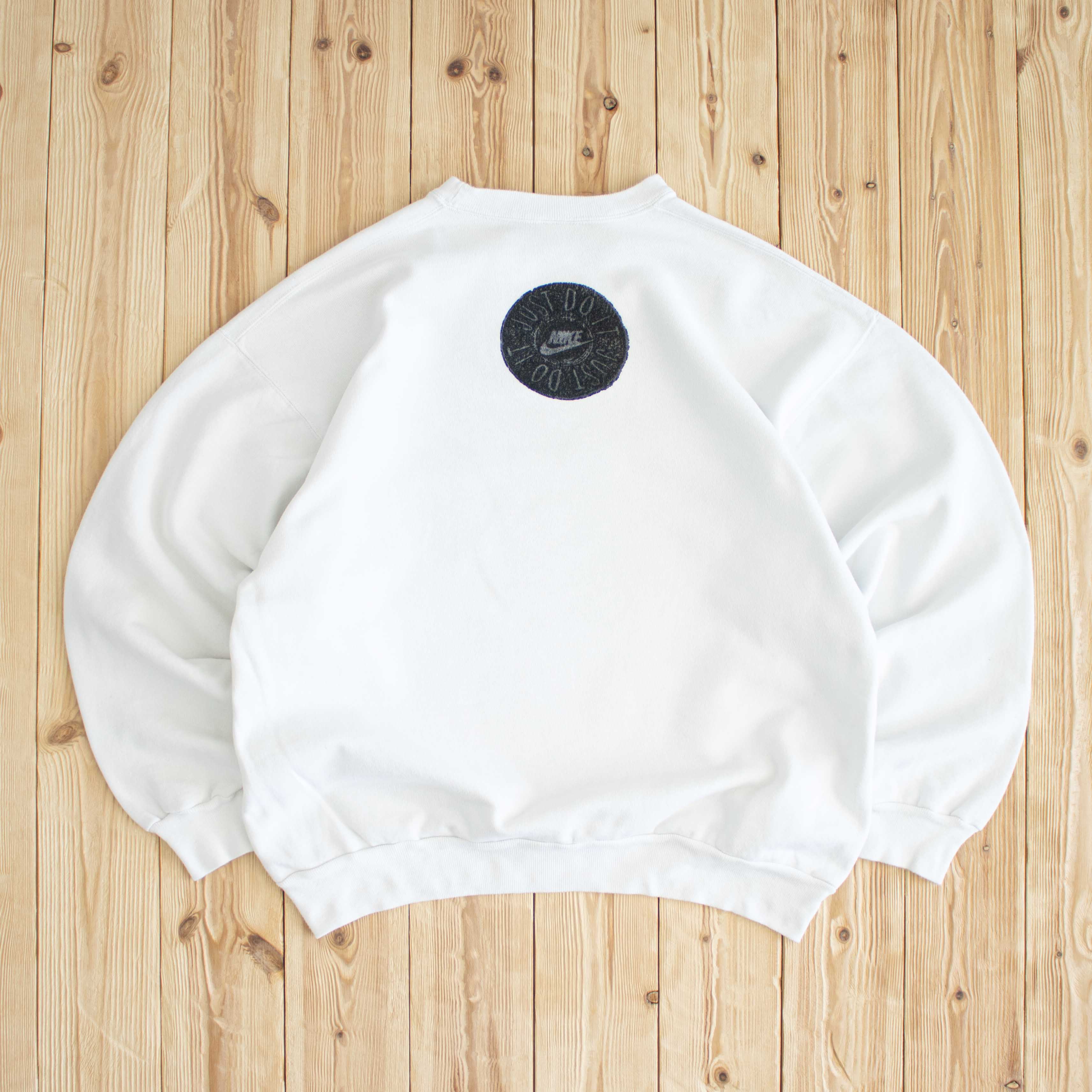 (M) Vintage Nike Tennis Flushing Meadow Embossed Sweatshirt