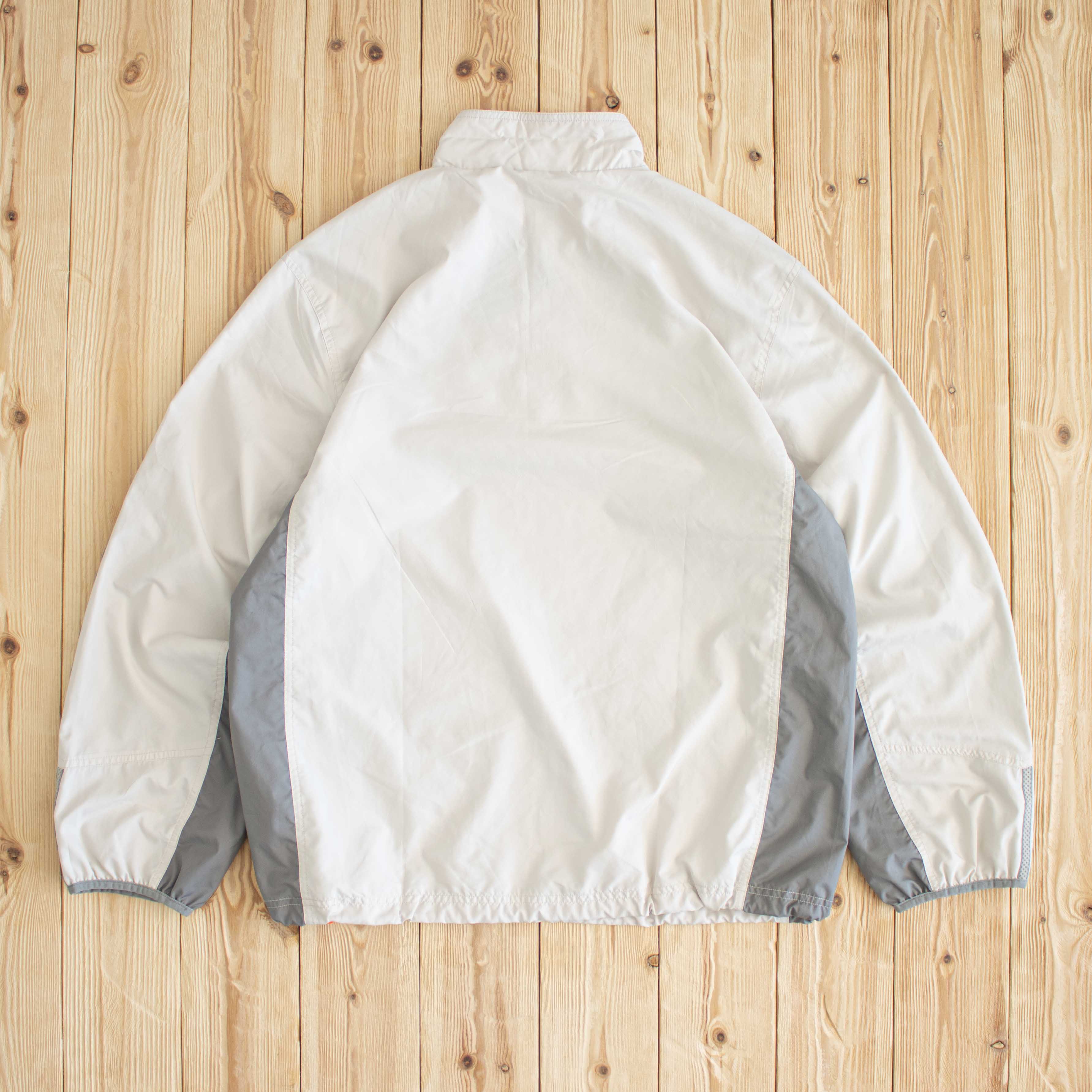 (M) Vintage Adidas Essential Embroidered Quarter-Zip Jacket