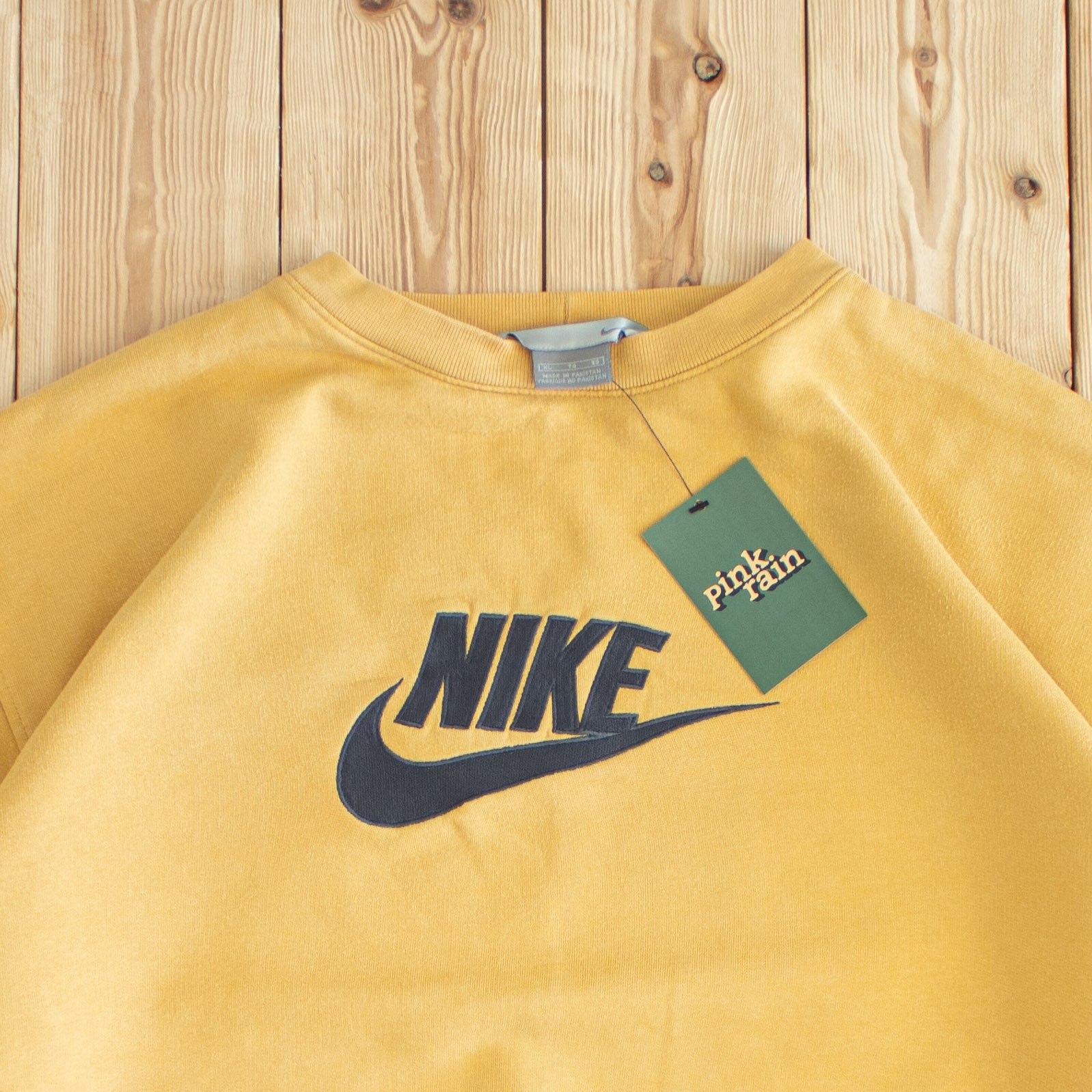 (L) Vintage Nike Logo Embroidered Sweatshirt