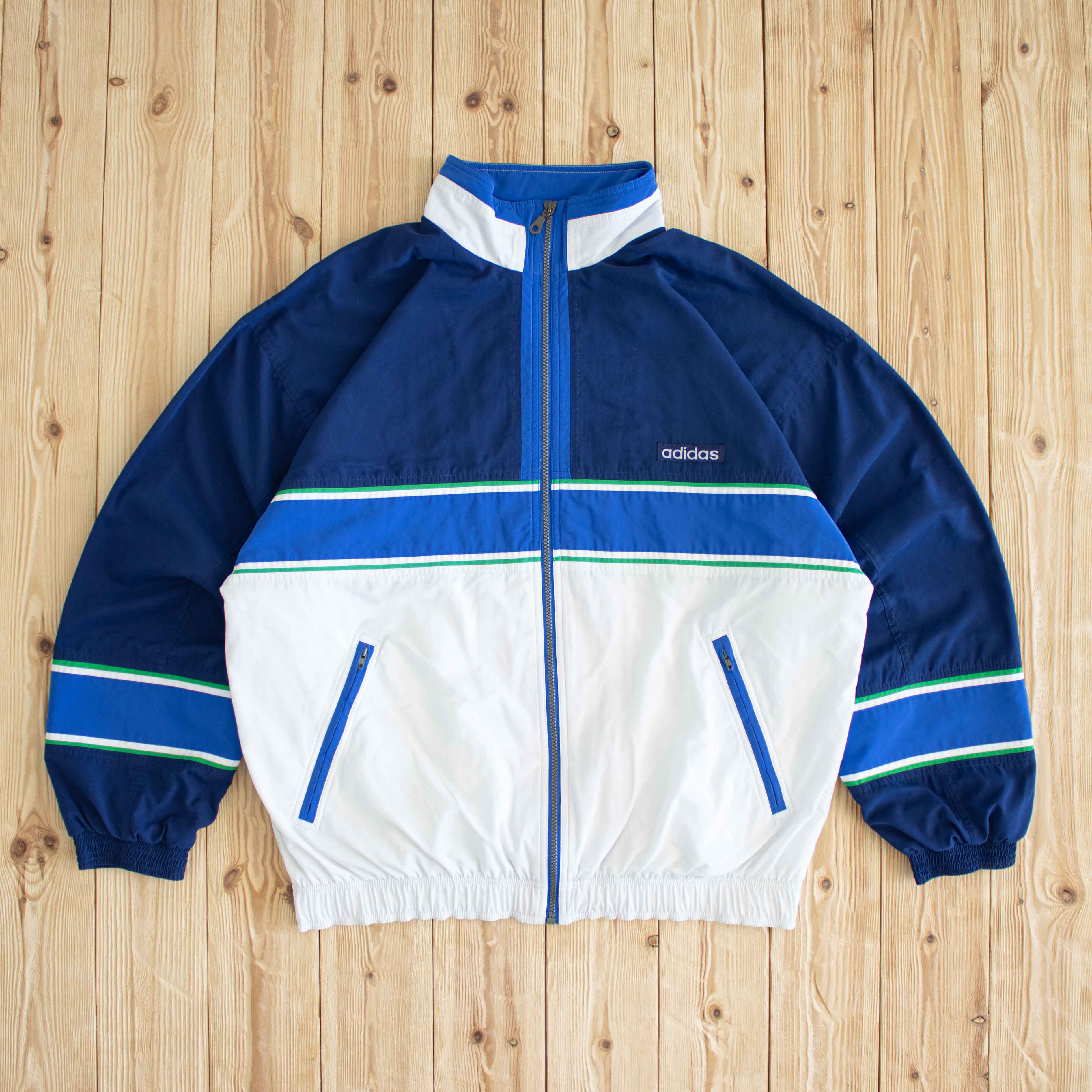 (L) Vintage Adidas Embroidered Jacket