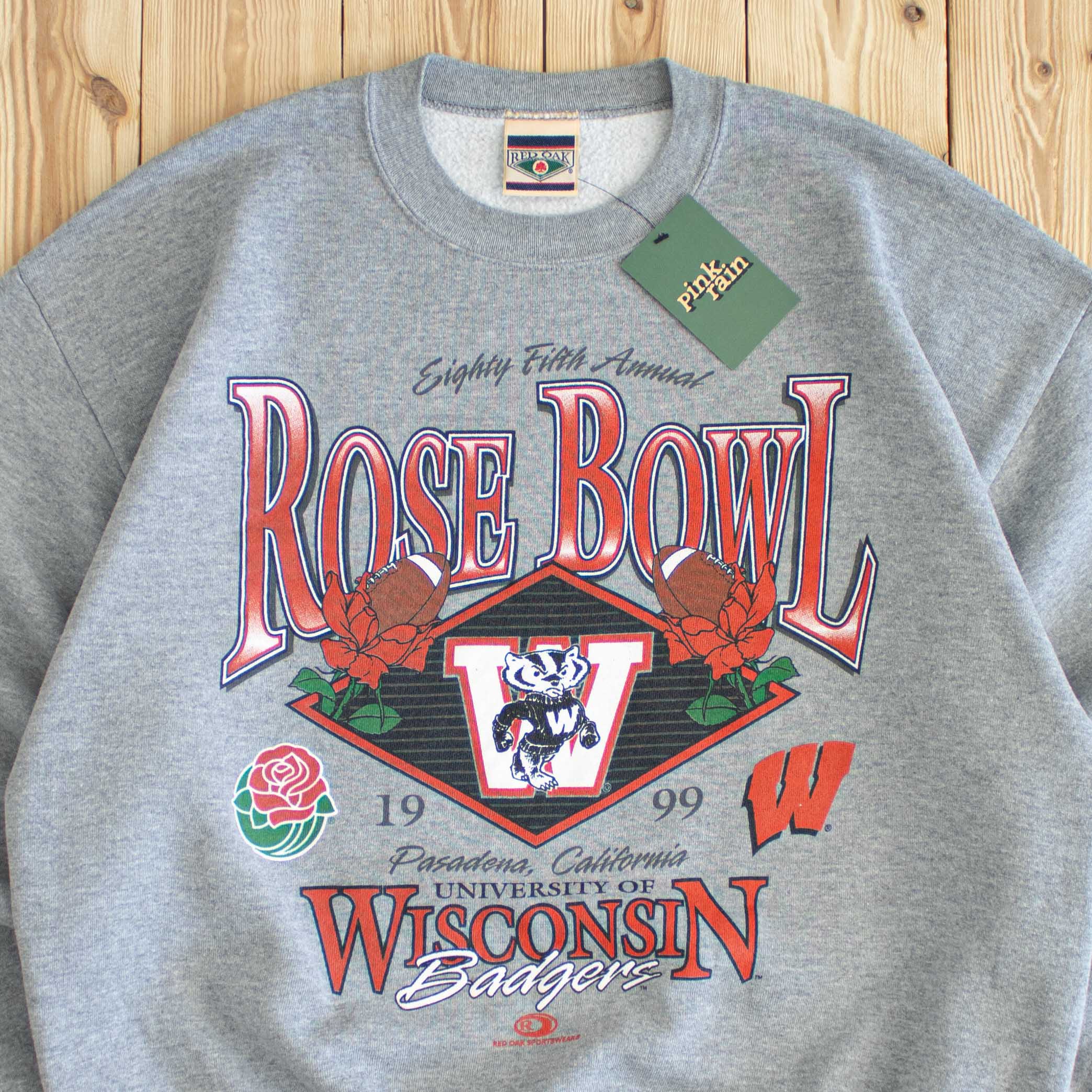 (L) 1999 Rose Bowl Wisconsin Badgers Sweatshirt