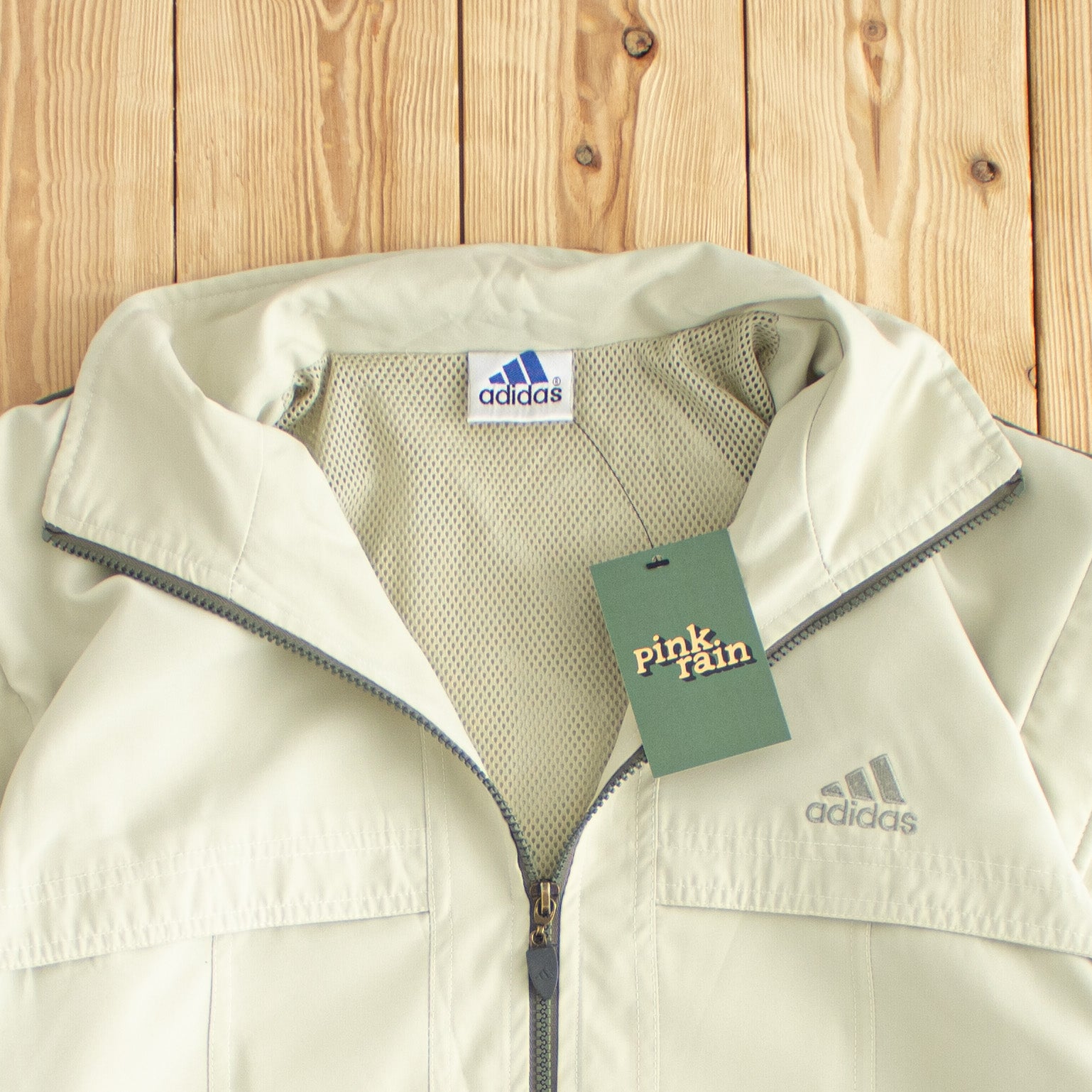 (XL) Vintage Adidas Embroidered Jacket