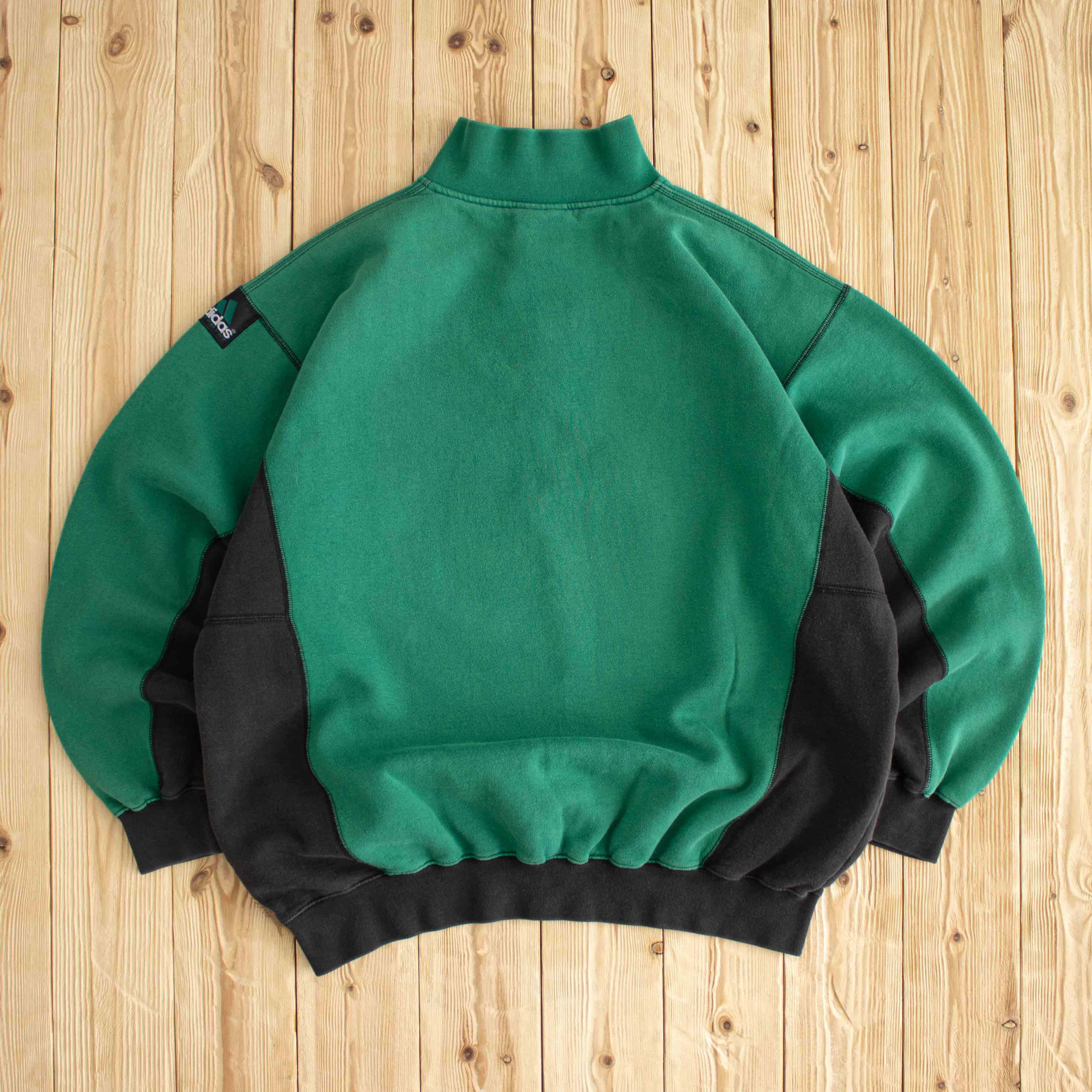 (XL) Vintage Adidas Equipment Embroidered Quarter-Zip