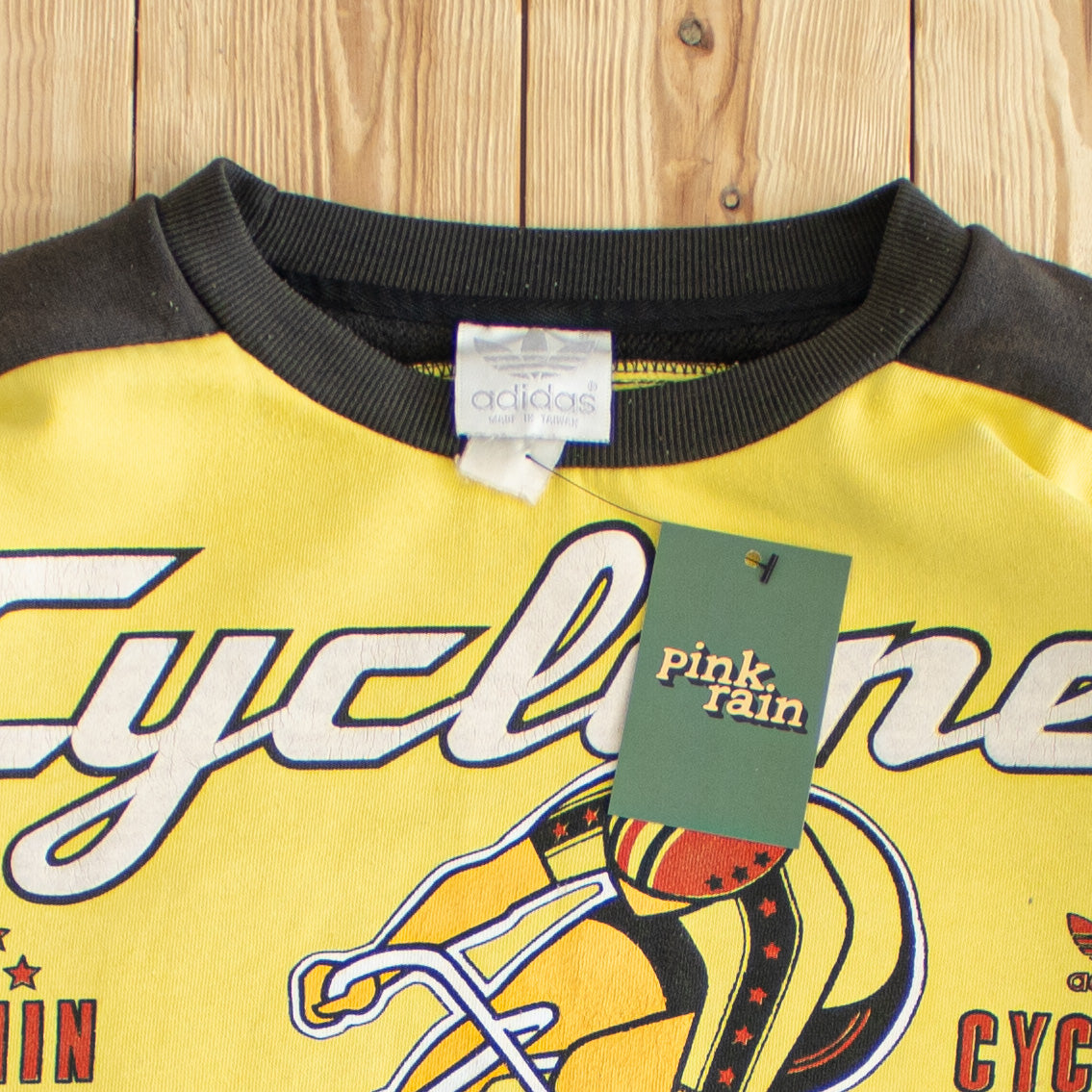 (L) Vintage Adidas Cyclone Cycling 948 Embroidered Sweatshirt