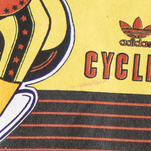 (L) Vintage Adidas Cyclone Cycling 948 Embroidered Sweatshirt