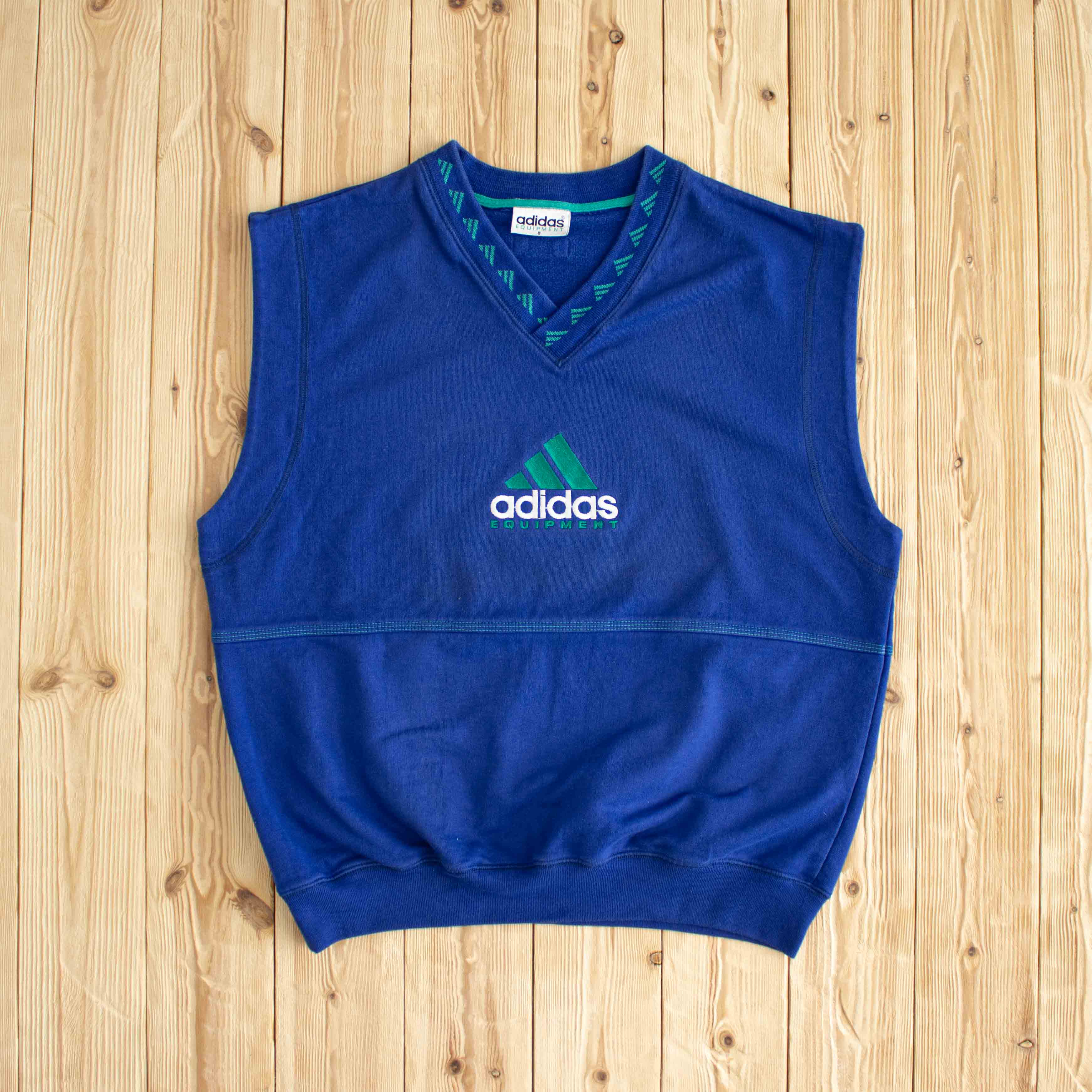 (L) Vintage Adidas Equipment Embroidered Vest